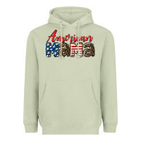 Matcha Western American Mama Mother's Day Heavyweight Hoodie - LillyAllenDesigns