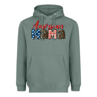 Sage Western American Mama Mother's Day Heavyweight Hoodie - LillyAllenDesigns