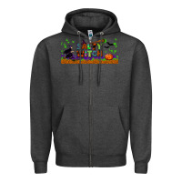 Charcoal Heather salty witch libbey glass Zipper Hoodie - BundleAndBundleShop