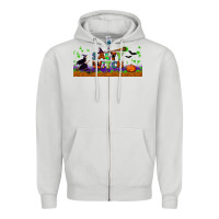 Dove Grey salty witch libbey glass Zipper Hoodie - BundleAndBundleShop