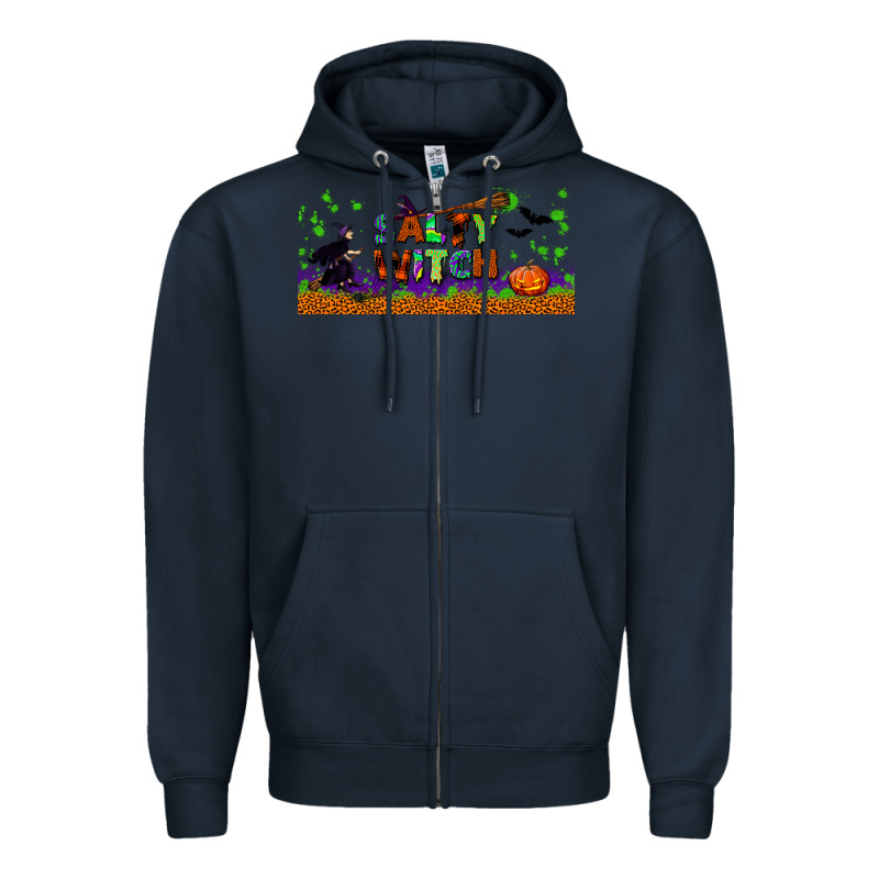 Salty Witch Libbey Glass Zipper Hoodie by BundleAndBundleShop | Teevron