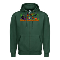 Sports Green salty witch libbey glass Zipper Hoodie - BundleAndBundleShop