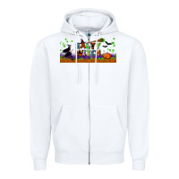 White salty witch libbey glass Zipper Hoodie - BundleAndBundleShop
