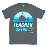 Charcoal Heather Teacher Shark Doo Classic Tee - Bettercallsaul