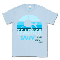 Dusty Blue Teacher Shark Doo Classic Tee - Bettercallsaul