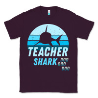 Plum Teacher Shark Doo Classic Tee - Bettercallsaul
