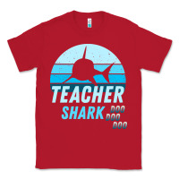 Red Teacher Shark Doo Classic Tee - Bettercallsaul