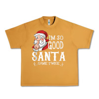 Peanut Butter i'm so good santa came twice christmas pajama funn Urban Heavy Tee - tuanDangUi