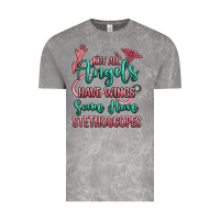 Cloud Rock not all angels have wings some have stethoscopes Vintage Tee - RanaPortraitStore