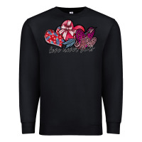 Black love never fails Premium Sweatshirt - SublimationCraftShop