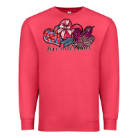 Cardinal love never fails Premium Sweatshirt - SublimationCraftShop