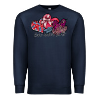 Navy love never fails Premium Sweatshirt - SublimationCraftShop