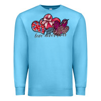 Ocean Blue love never fails Premium Sweatshirt - SublimationCraftShop