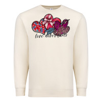 Sandshell love never fails Premium Sweatshirt - SublimationCraftShop