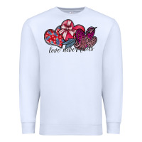 White love never fails Premium Sweatshirt - SublimationCraftShop