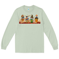 Matcha wizards coffee cups Long Sleeve Tee - TumblerDesignByShophia