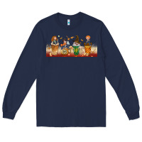 Navy wizards coffee cups Long Sleeve Tee - TumblerDesignByShophia