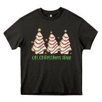 Asphalt oh christmas tree cake Heavy Core Tee - MaliasSmallBusiness