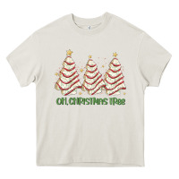 Cream oh christmas tree cake Heavy Core Tee - MaliasSmallBusiness