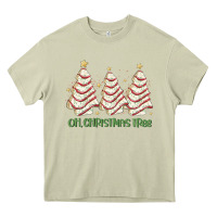 Mossy oh christmas tree cake Heavy Core Tee - MaliasSmallBusiness