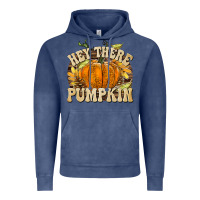 Vintage Denim Hey There Pumpkin Vintage Hoodie - texasbilliewilder
