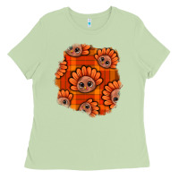 Matcha Thanksgiving Turkey With Tartan Patch Ladies Tee - BundleAndBundleShop