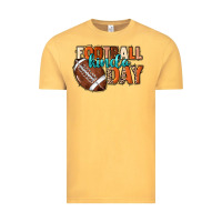 Vintage Mustard Football kinda day Vintage Tee - NancyCooperArtShop