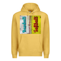 Antique Gold Baseball And Softball Tumbler Premium Hoodie - BundleAndBundleShop