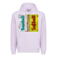 Lilac Baseball And Softball Tumbler Premium Hoodie - BundleAndBundleShop