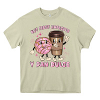 Mossy but first cafecito y pan dulce Heavy Core Tee - MaliasSmallBusiness