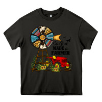 Asphalt so god made a farmer Heavy Core Tee - JahusDesignShop