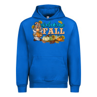 Cobalt welcome fall gnome Urban Hoodie - BarkalooDesign