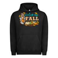 Pigment Black welcome fall gnome Urban Hoodie - BarkalooDesign