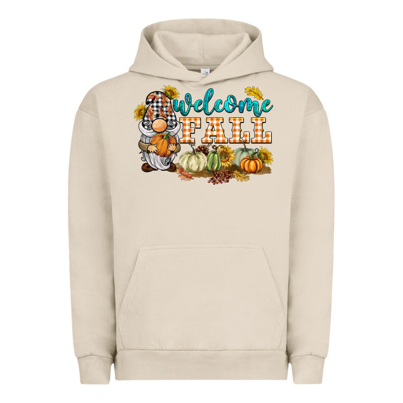 Welcome Fall Gnome Urban Hoodie by BarkalooDesign | Teevron