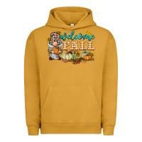 Pigment Peanut Butter welcome fall gnome Urban Hoodie - BarkalooDesign