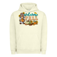 Pigment Pistachio welcome fall gnome Urban Hoodie - BarkalooDesign
