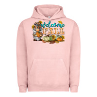 Pigment Salmon welcome fall gnome Urban Hoodie - BarkalooDesign