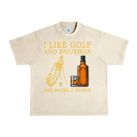 Sandshell I Like Bourbon and Golf and Maybe 3 People Whiskey Urban Heavy Tee - tuanDangUi