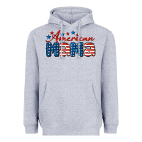 American Mama Mother's Day Heavyweight Hoodie | Teevron