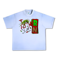 Grape Ice Christmas Character  Nurse Urban Heavy Tee - NancyCooperArtShop