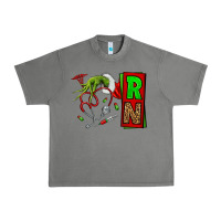 Tornado Christmas Character  Nurse Urban Heavy Tee - NancyCooperArtShop