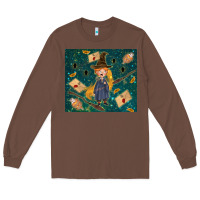 Chestnut wizard boy with mouse Long Sleeve Tee - TumblerDesignByShophia