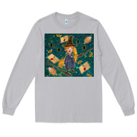 Moon Dust wizard boy with mouse Long Sleeve Tee - TumblerDesignByShophia