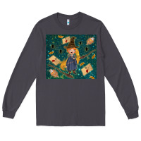 Smoke wizard boy with mouse Long Sleeve Tee - TumblerDesignByShophia
