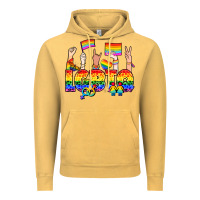 Vintage Mustard LGBTQ+ Vintage Hoodie - NancyCooperArtShop