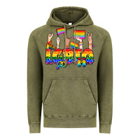 Vintage Olive LGBTQ+ Vintage Hoodie - NancyCooperArtShop