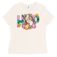 Bone Hop Bunny Easter Ladies Tee - BundleAndBundleShop