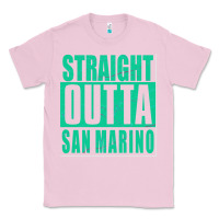 Bubblegum Pink Straight Outta San Marino Classic Tee - Bettercallsaul