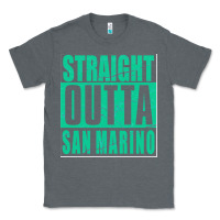Charcoal Heather Straight Outta San Marino Classic Tee - Bettercallsaul