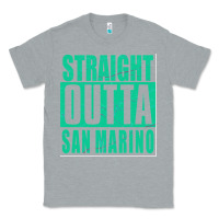 Heather Grey Straight Outta San Marino Classic Tee - Bettercallsaul